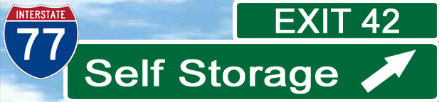 Exit 42 Self Storage, Troutman, North Carolina  - Located off I-77, 300+ clean self storage units with 24 hour access & security cameras, close to Mooresville, Statesville, Davidson, Cornelius, Huntersville, Charlotte, Lincolnton